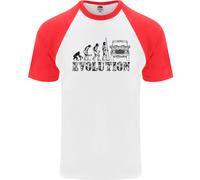 4X4 Evolution Off Roading Road Driving Uomo S/S Baseball T-Shirt