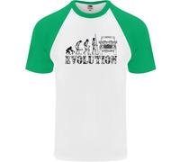 4X4 Evolution Off Roading Road Driving Uomo S/S Baseball T-Shirt