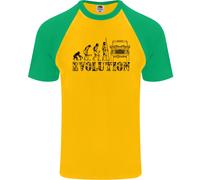 4X4 Evolution Off Roading Road Driving Uomo S/S Baseball T-Shirt