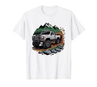4x4 Fuoristrada Rock Crawler Mezzo da Trail Arrampicata su Maglietta