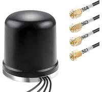 4x4 MIMO Omnidirezionale Low Profile Wide-Band 4G LTE 5G Base Magnetica Antenna Esterna per Aumenta le Prestazioni di Router 4G/5G Gateway Hotspot Verizon AT & T T-Mobile RV Home Internet, Slinkdsco
