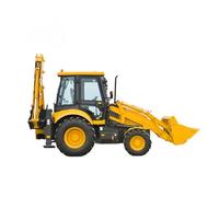 4x4 Mini Back Hoe Piccolo 4 Ruota Trazione Terne Loader con Motore & Attacchi per Lavoro in Giardino, Paesaggistica, Costruzione