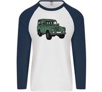 4X4 Off Road Roading 4 Ruota Drive Uomo L/S Baseball T-Shirt