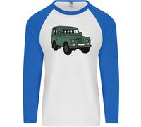 4X4 Off Road Roading 4 Ruota Drive Uomo L/S Baseball T-Shirt