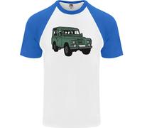 4X4 Off Road Roading 4 Wheel Drive Uomo S/S Baseball T-Shirt