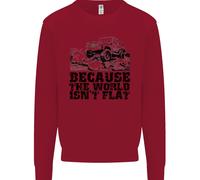 4X4 Perché Il Mondo Non È Piatto Felpa Off Roading Per Bambini