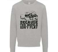 4X4 Perché Il Mondo Non È Piatto Felpa Off Roading Per Bambini