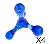 4x4 Sfere Rotanti a 360 Gradi, Rullo Massaggiante Portatile con 4 Sfere per