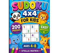 4X4 SUDOKU FOR KIDS AGES 4-8