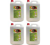 4x5 latte Bioetanolo combustibile stufe Bio Sprint 5 lt 99,9% inodore no fumo naturale no zolfo