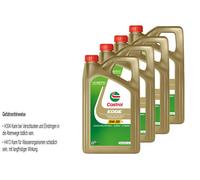 4X5 Litri Castrol EDGE Titanium FST 5W-30 LL Olio Motore Olio Motore