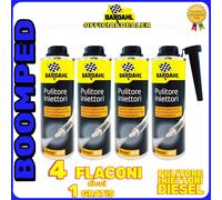 4x500ml ADDITIVO GASOLIO DIESEL BARDHAL PULITORE INIETTORI con dosatore 04BD34