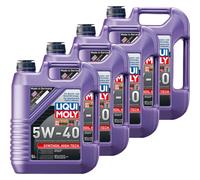 4x5L LIQUI MOLY Synthoil High Tech 5W-40 Vollsintetico Leichtlauföl Olio Motore