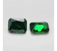 4X6-10X12mm 5A Octangle Cut CZ pietra Cubic Zirconia gemme sintetiche sciolte per la creazione di gioielli, 9x11mm 25pcs, Zirconia cubica