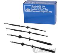 4xATE Tubi Freno Anteriore + Adatto per Alfa Romeo 159 Ragno Brera 939