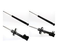 4xDECKERMANN Gas-Stossdämpfer Frontale + Posteriore Adatto A per Fiat Grande