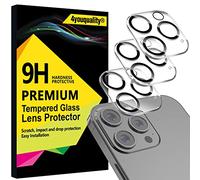4youquality Confezione da 3 protezioni per obiettivo della fotocamera per iPhone 13 Pro Max (6,7 pollici) e iPhone 13 Pro (6,1"), vetro temperato 9H, [LifetimeSupport] [Antigraffio] [Non influisce