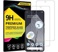 4youquality Pellicola protettiva in vetro temperato per Google Pixel 8 Pro (6,7 pollici), confezione da 2, [LifetimeSupport] [Resistente agli urti] [antigraffio]