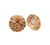 5.0-12.0Mm Rotondo Taglio Pirotecnico Cubic Zirconia Loose Pietra preziosa Per Pezzi Di Gioielli Su Misura, 8.0mm, Moissanite