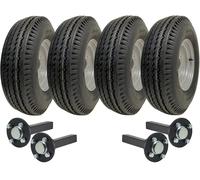 5.00-10 Alta Velocità Doppio Asse Rimorchio Kit Strada Legal Quattro Ruote &