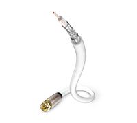 5,00m Inakustik Premium HDTV Satellite (F-Plug) Cavo per Antenna 100 DB 5,0m