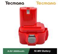 5.0Ah 9.6V Ni-MH Batteria per Makita PA09 9100 9120 9122 9133 9134 9135 192595-8