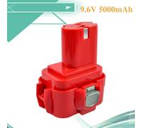 5.0Ah 9.6V Ni-MH Batteria per Makita PA09 9134 9122 9100 9135A 193977-7 193058-7