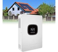 5.0KW Inverter Solare Ibrido Con Caricabatterie, Inverter Solare A Onda Sinusoidale Pura On/Off Grid, Supporta 9 Inverter In Parallelo, Gamma Tensione MPPT 120-450VDC, Accumulo Domestico, Camper