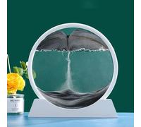 5/1.5cm 3D IN Movimento Sabbia Arte Foto Rotondo Mare Profondo Sandscape