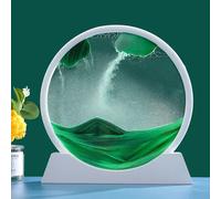 5/1.5cm 3D IN Movimento Sabbia Arte Foto Rotondo Mare Profondo Sandscape