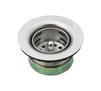 5,1 cm drop-in bar filtro per lavello con sifone, scarico, in acciaio INOX