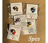 5/1 Gesù statuetta in materiale PVC e silicone, decorazione pasquale, supporto emozionale, regalo di incoraggiamento con biglietto di abbraccio, un piccolo pezzo di me per te, pieno di tanto amore e t