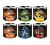 Wild Freedom Adult lattine 6 x 200 g - Mix: Wide Country, Cold River, Green Lands, Golden Valley, Deep Forest