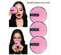 5/1 pezzi Dischetti struccanti riutilizzabili, dischetti per la pulizia del trucco in fibra super, salviette viso riutilizzabili in microfibra ultra fine, panni detergenti per il trucco, mousse per la