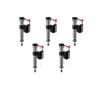 5-1 pz valvola di riempimento universale for WC serbatoio regolabile e controllo dell'acqua della tazza parti for WC kit di sostituzione del serbatoio del WC da 19,5-30,5 cm(5 PCS)