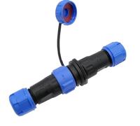 5/10/100 Set IP68 Waterproof Connector SP13 16 17 20 21 Docking Male Female Socket2 3 4 5 6 7 9 10 12Pin(SP13 Docking,10 SetsM Fe,6p)