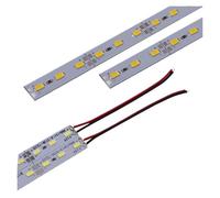 5/10/20/40 pezzi LED BAR SPOT 0,25 m 25 cm Barra LED rigida 12 V 18 LED SMD 5630/5730 Striscia LED in alluminio(5pcs,WHITE)