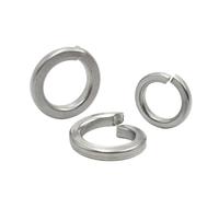 5/10/ 20/ 50pz M1.6 M2 M2.5 M3 M4 M5 M6 M8 M10 M12 M16 M24 M27 M30 304 Rondella elastica di sicurezza a molla in acciaio inossidabile(M18 (10pcs))