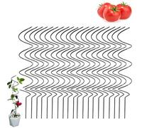 5/10/20 PCS Tomato Stakes and Supports, 15.8 in Spiral Tomato Wire Plant Stake Support, Garden Stakes for Plants (20PCS Spiral Tomato Stake)