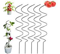 5/10/20 PCS Tomato Stakes and Supports, 15.8 in Spiral Tomato Wire Plant Stake Support, Garden Stakes for Plants (5PCS Spiral Tomato Stakes)