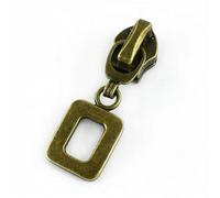 5/10/20 pezzi 5# cursore cerniera for cerniere in nylon nastro borsa borsetta cerniere tira scarpe cappotti cerniere kit di riparazione cucito fai da te(Bronze,10Pcs)