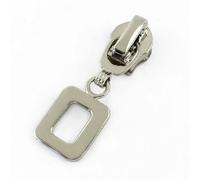 5/10/20 pezzi 5# cursore cerniera for cerniere in nylon nastro borsa borsetta cerniere tira scarpe cappotti cerniere kit di riparazione cucito fai da te(Silver,5Pcs)