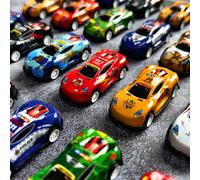 5/10/20 pezzi Auto giocattolo a molla, mini veicoli da corsa in metallo pressofuso, confezione multipla per feste di Ognissanti, bomboniere, riempitivi per piñata, premi per classe, scatola dei tesori