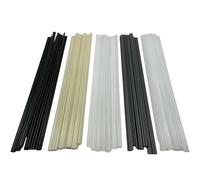 5/10/20 pezzi Bacchette for saldatura in plastica ABS/PP/PVC/PE lunghezza 200 mm Bastoncini for saldatura 5x2 mm(5pcs,White PP)