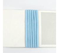 5/10/20M 3/5mm Fascia elastica per cucire reggiseni elastici colorati corda orecchini gancio scarpe intimo cordino elastici accessori-blu cielo-5mm-20 metri