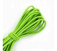 5/10/20M 4.0mm Elastico Colorato Corda Elastica in Gomma per Vestiti Fasce per Capelli Corda a Molla Accessori per Cucito Fai da Te-Verde Chiaro-4.0mm-5Metri