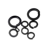 5/10/50/100pcs Rondelle di bloccaggio a molla Guarnizione elastica in acciaio al carbonio M2 .5 M3 M4 M5 M6 M8 M10 M12 M16 M20 M24 M27 M30 GB93(M3 100pcs)