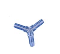 5/10/50 pezzi da 5 mm for acquario, raccordi for tubi dell'acqua, pompa dell'aria, distributore di tubi, connettori a gomito a T(Y-Tee,5Pcs)