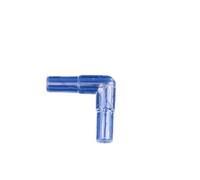 5/10/50 pezzi da 5 mm for acquario, raccordi for tubi dell'acqua, pompa dell'aria, distributore di tubi, connettori a gomito a T(Elbow,5Pcs)