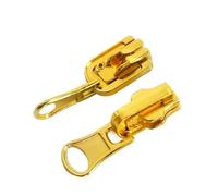 5/10 cerniere 3#5#8#, cerniera a doppio lato, per cerniere in metallo, per tende, giacche, valigie, accessori da cucito fai da te (oro, 5 pezzi, NO8)